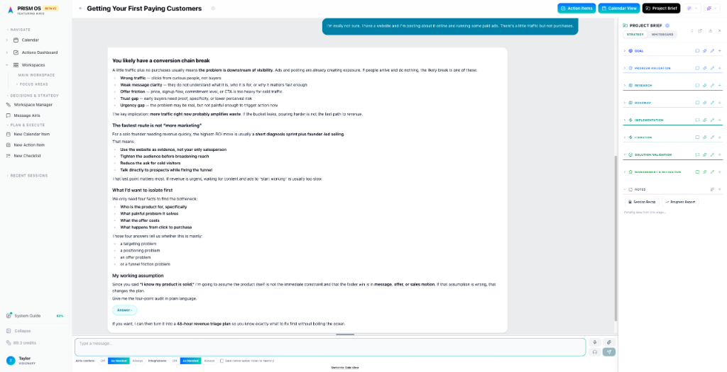 Airis — Conversion Chain Break Diagnosis
